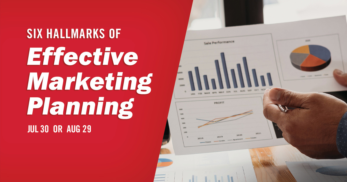 July or August Marketing Planning Webinar Featured Image