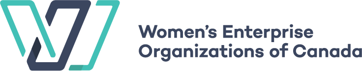 WEOC or Women's Enterprise Organizations of Canada Logo