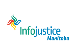 Infojustice Manitoba logo